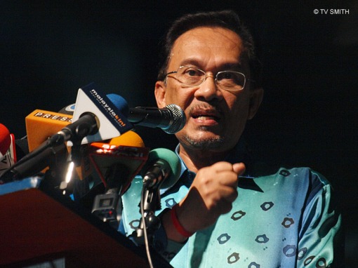 Anwar - the charismatic leader of Pakatan